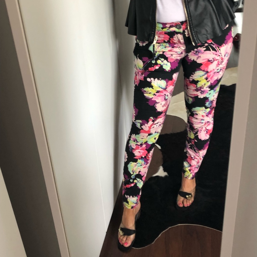 CANDIES’S Flower Jeans sz 13